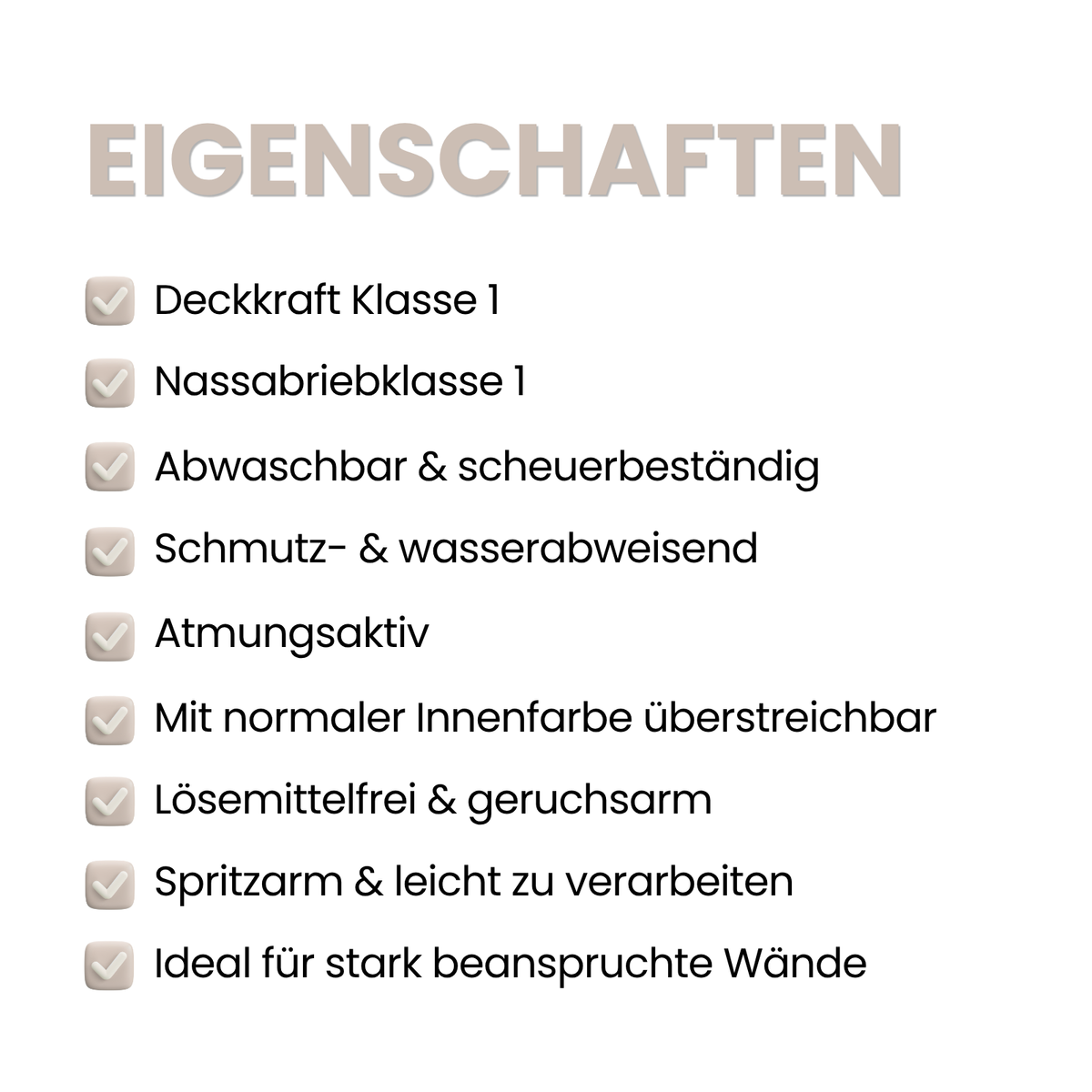 10 L Abwaschbare Innenfarbe, Wandfarbe, Hochdeckend, Atmungsaktiv, RAL Farbwahl - MATT