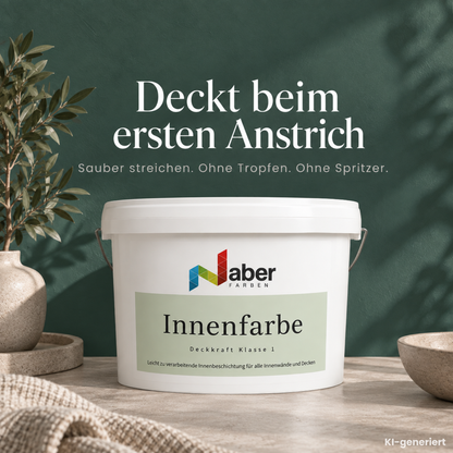 Premium Wandfarbe - Forest, Hochdeckend, Tropf- & Spritzgehemmt – Matt