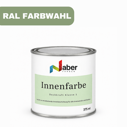 375 ml Innenfarbe, Wandfarbe, RAL Farbwahl - MATT