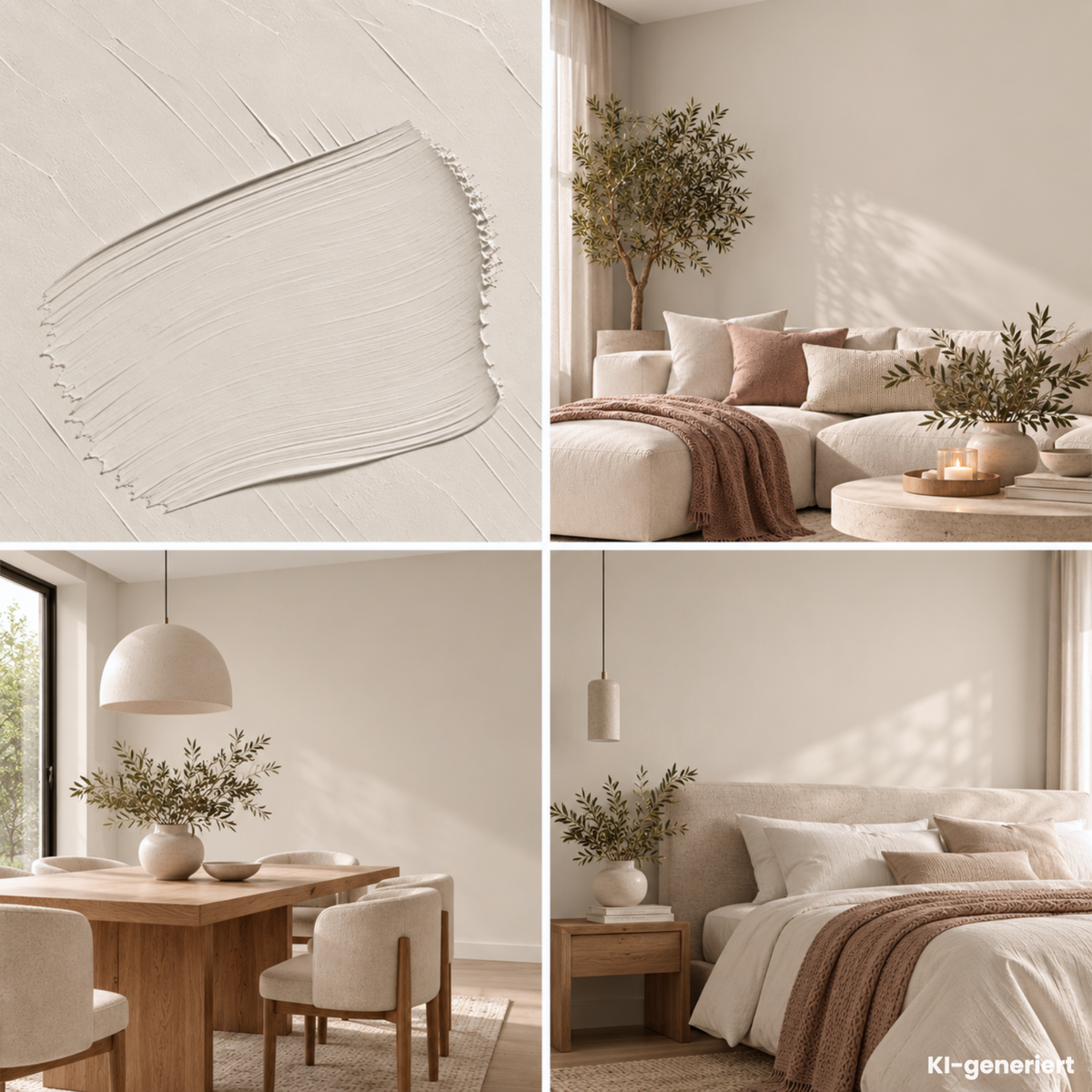 Premium Wandfarbe - Minimal Grey, Hochdeckend, Tropf- & Spritzgehemmt – Matt