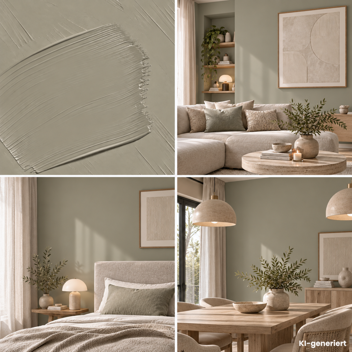 Premium Wandfarbe - Modern Clay, Hochdeckend, Tropf- & Spritzgehemmt – Matt