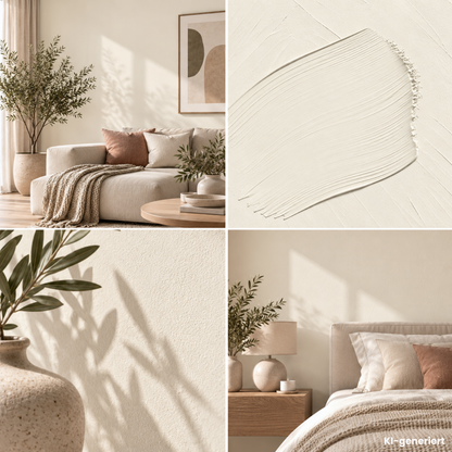 Premium Wandfarbe - Soft Linen, Hochdeckend, Tropf- & Spritzgehemmt – Matt
