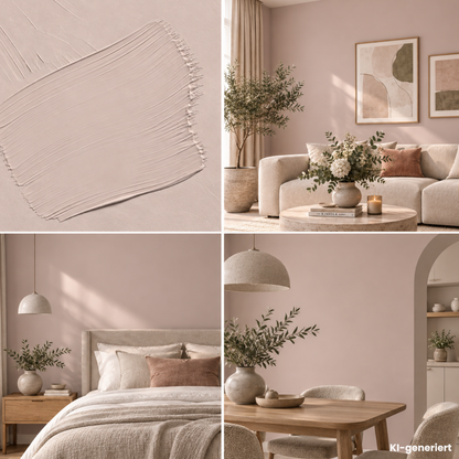 Premium Wandfarbe - Rose Dust, Hochdeckend, Tropf- & Spritzgehemmt – Matt