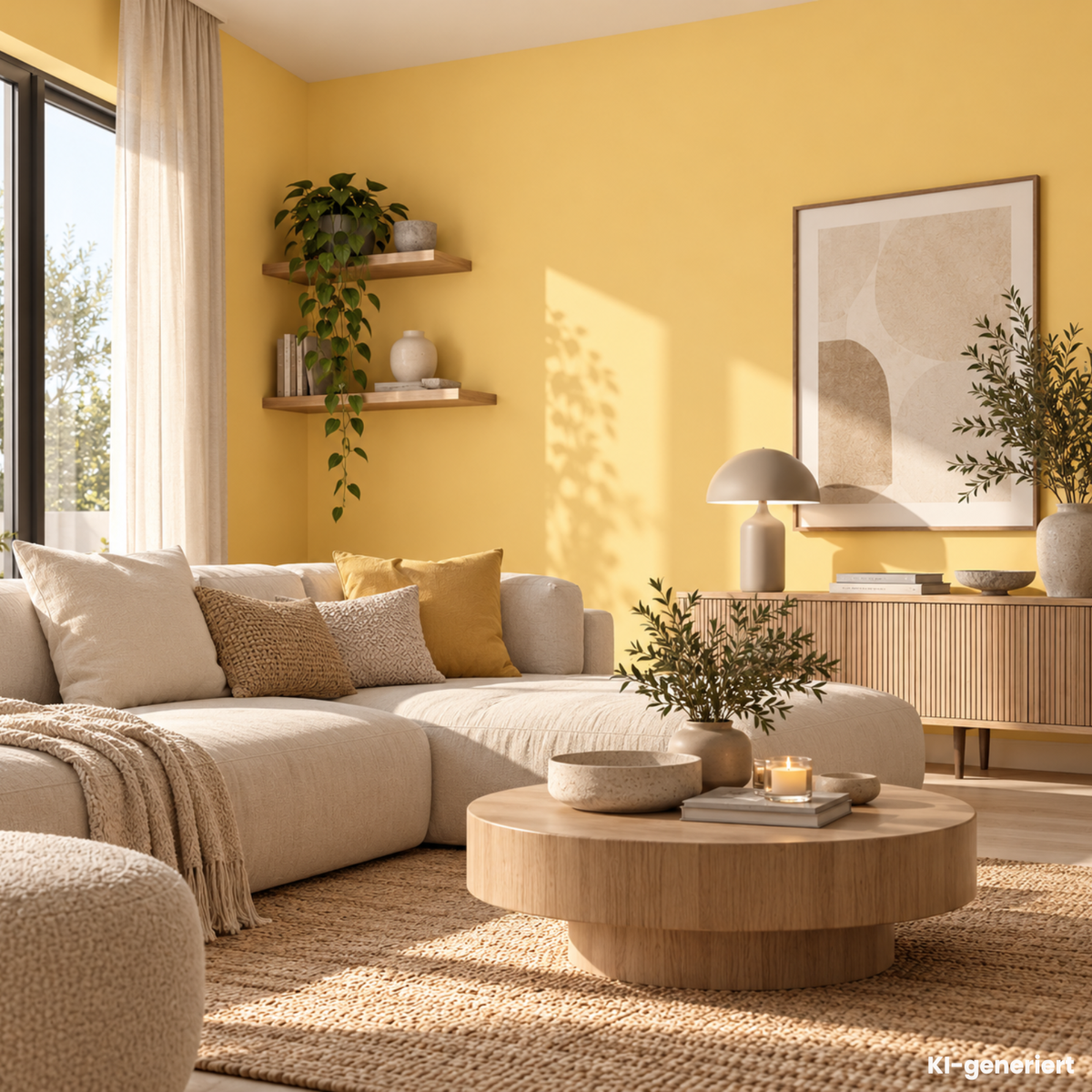 Premium Wandfarbe - Sunshine, Hochdeckend, Tropf- & Spritzgehemmt – Matt