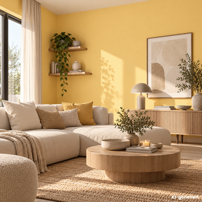 Premium Wandfarbe - Sunshine, Hochdeckend, Tropf- & Spritzgehemmt – Matt