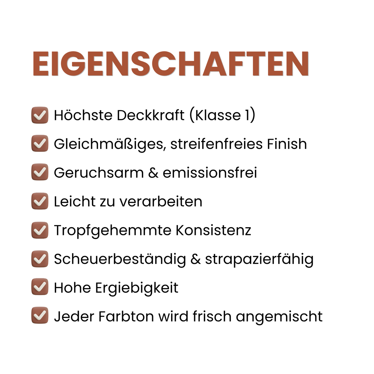 Premium Wandfarbe - Coral, Hochdeckend, Tropf- & Spritzgehemmt – Matt