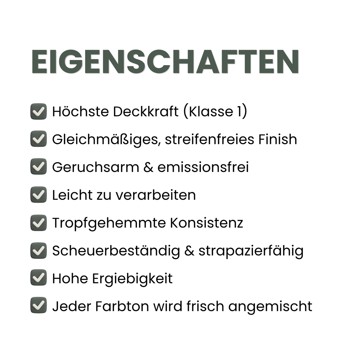 Premium Wandfarbe - Forest, Hochdeckend, Tropf- & Spritzgehemmt – Matt