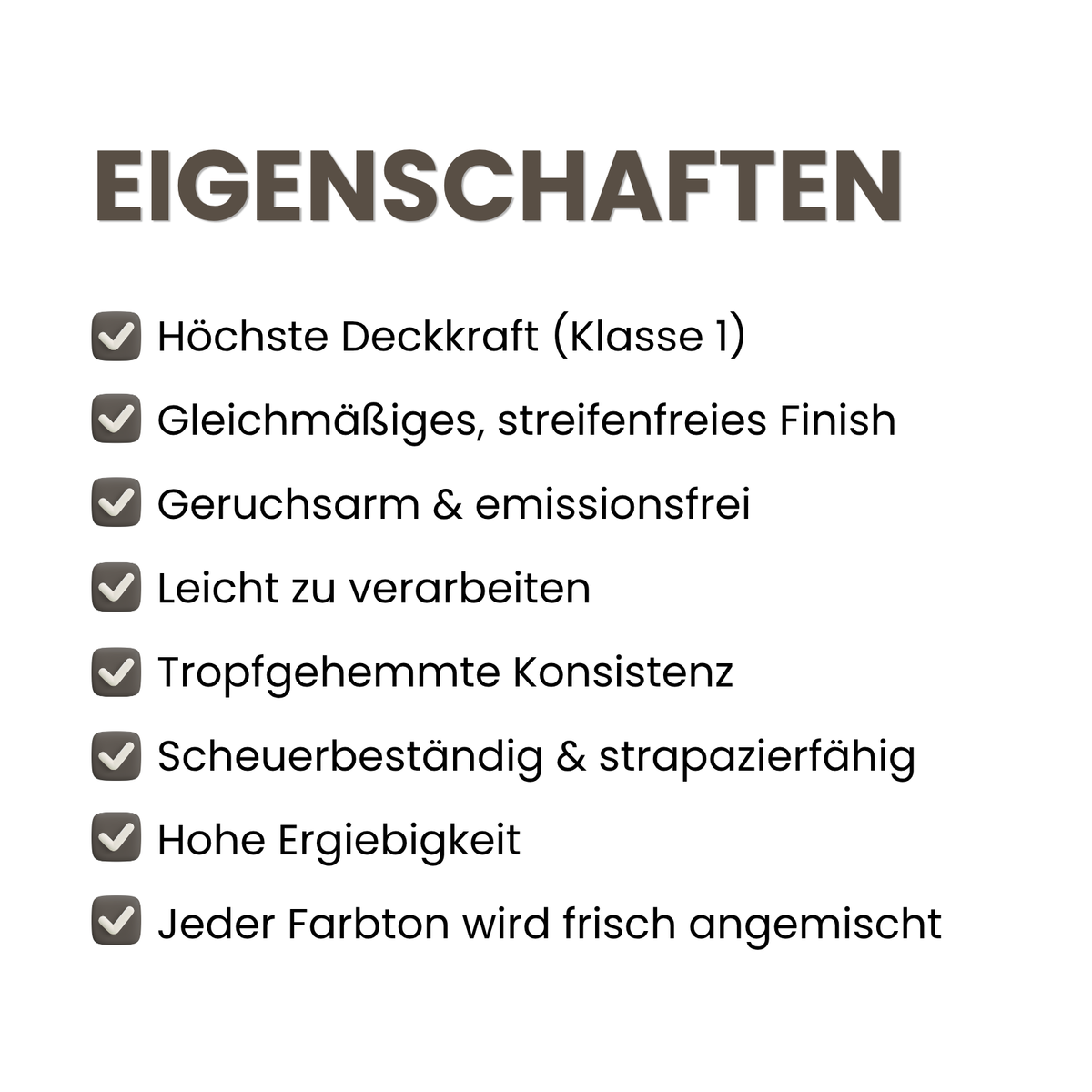 Premium Wandfarbe - Soft Linen, Hochdeckend, Tropf- & Spritzgehemmt – Matt