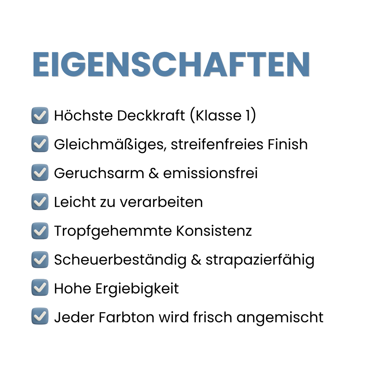 Premium Wandfarbe - Velvet Blue, Hochdeckend, Tropf- & Spritzgehemmt – Matt
