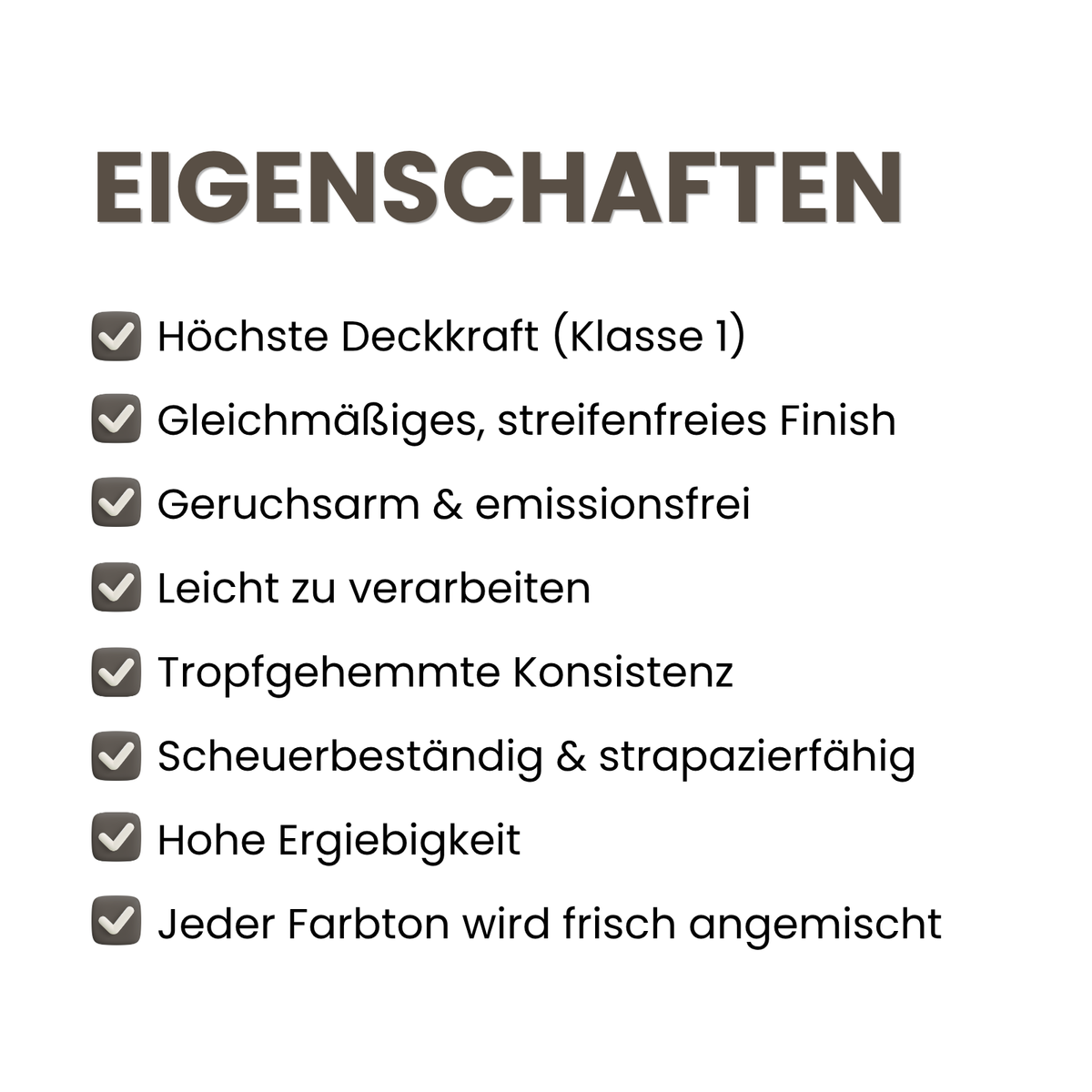 Premium Wandfarbe - Stone, Hochdeckend, Tropf- & Spritzgehemmt – Matt