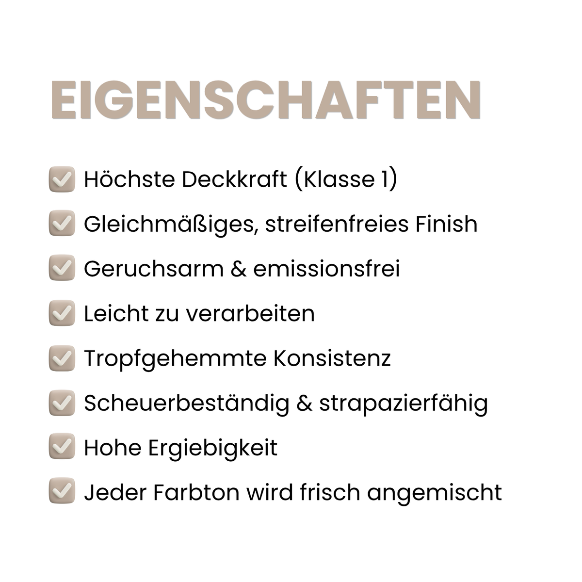 Premium Wandfarbe - Seidengrau, Hochdeckend, Tropf- & Spritzgehemmt – Matt