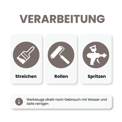 Premium Wandfarbe - Berge, Hochdeckend, Tropf- & Spritzgehemmt – Matt