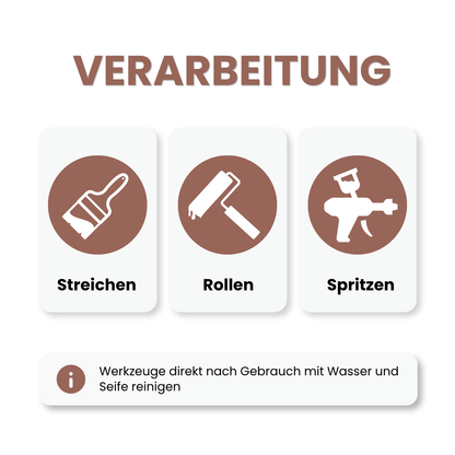 Premium Wandfarbe - Blush Medium, Hochdeckend, Tropf- & Spritzgehemmt – Matt
