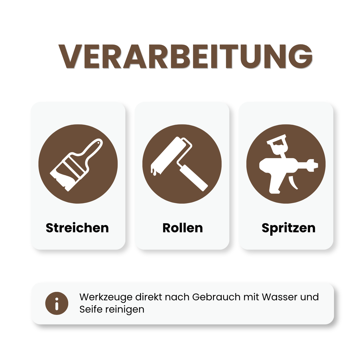 Premium Wandfarbe - Mocha Mousse, Hochdeckend, Tropf- & Spritzgehemmt – Matt