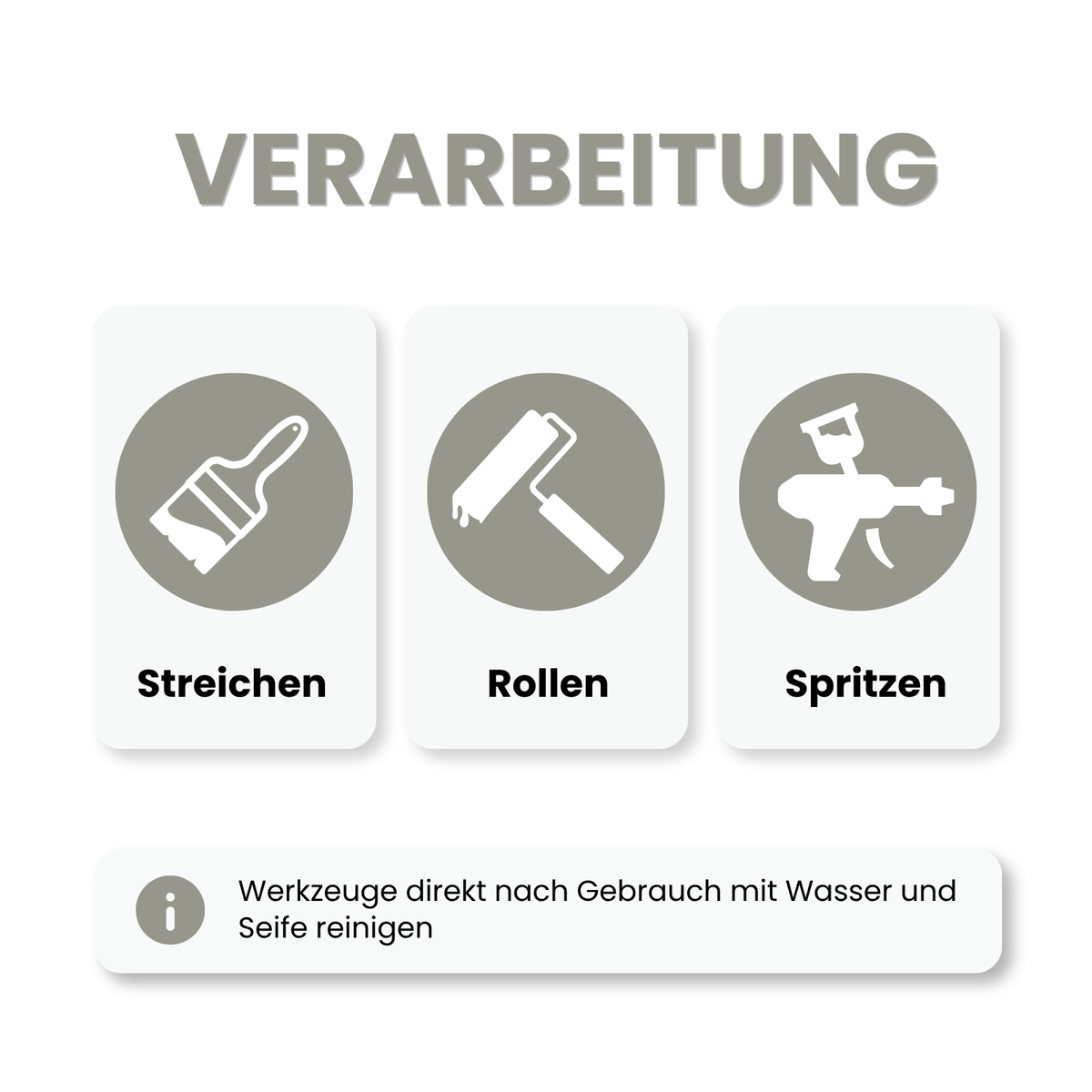 Premium Wandfarbe - Nebel, Hochdeckend, Tropf- & Spritzgehemmt – Matt