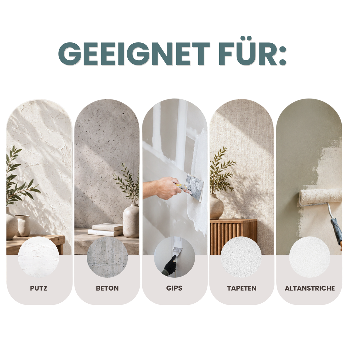 Premium Wandfarbe - Nordic, Hochdeckend, Tropf- & Spritzgehemmt – Matt