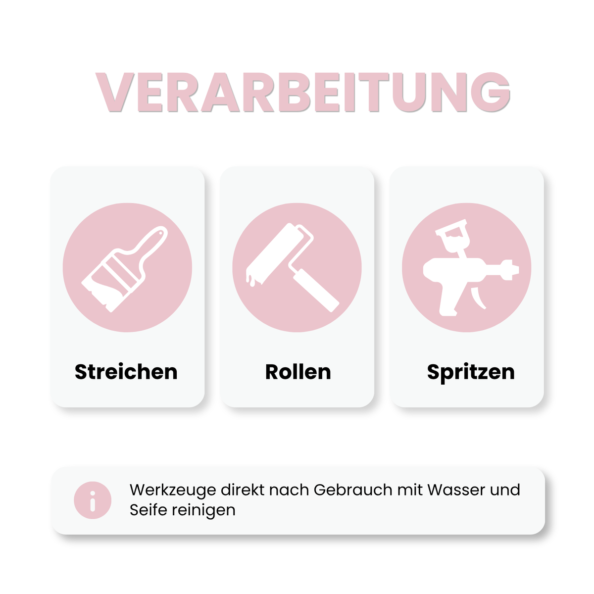Premium Wandfarbe - Rosa, Hochdeckend, Tropf- & Spritzgehemmt – Matt
