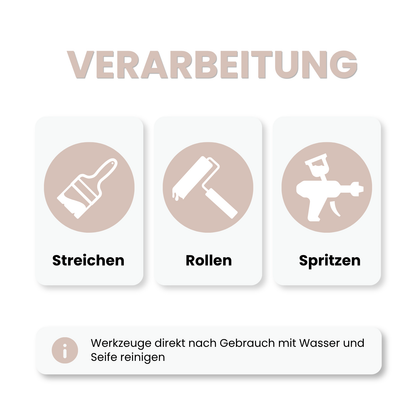 Premium Wandfarbe - Rose Dust, Hochdeckend, Tropf- & Spritzgehemmt – Matt