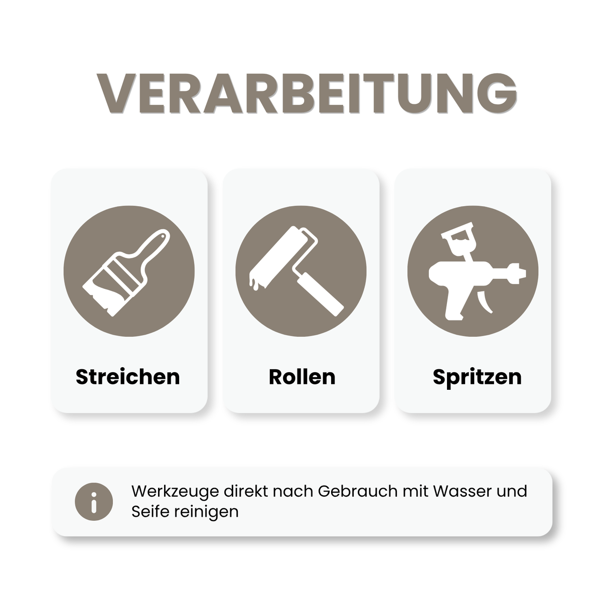 Premium Wandfarbe - Kakao, Hochdeckend, Tropf- & Spritzgehemmt – Matt
