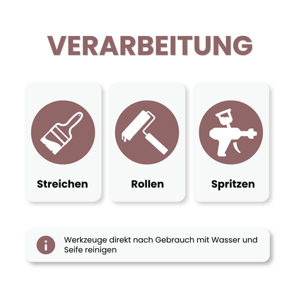 Premium Wandfarbe - Berry, Hochdeckend, Tropf- & Spritzgehemmt – Matt