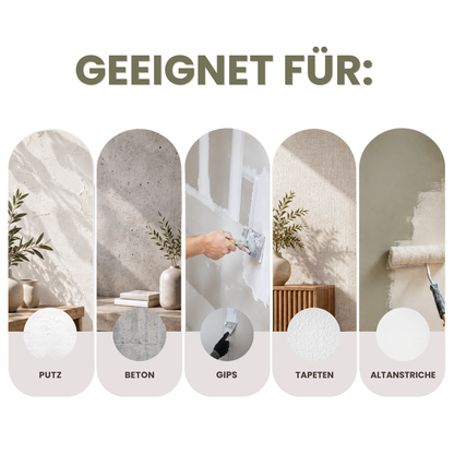 Premium Wandfarbe - Olive Dark, Hochdeckend, Tropf- & Spritzgehemmt – Matt