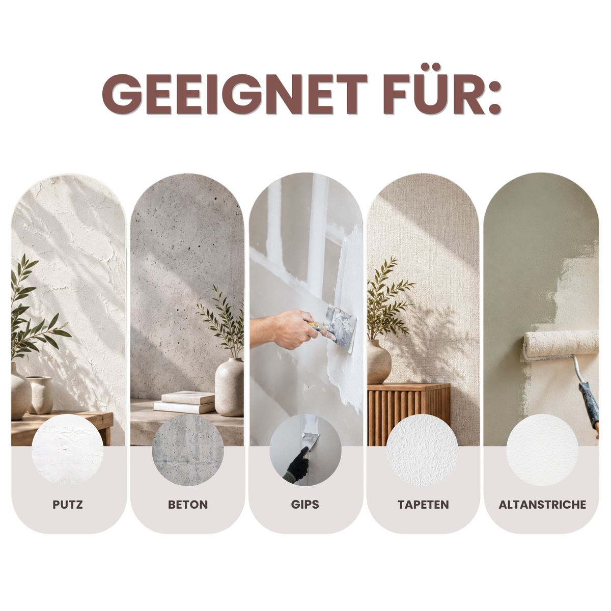 Premium Wandfarbe - Blush Dark, Hochdeckend, Tropf- & Spritzgehemmt – Matt
