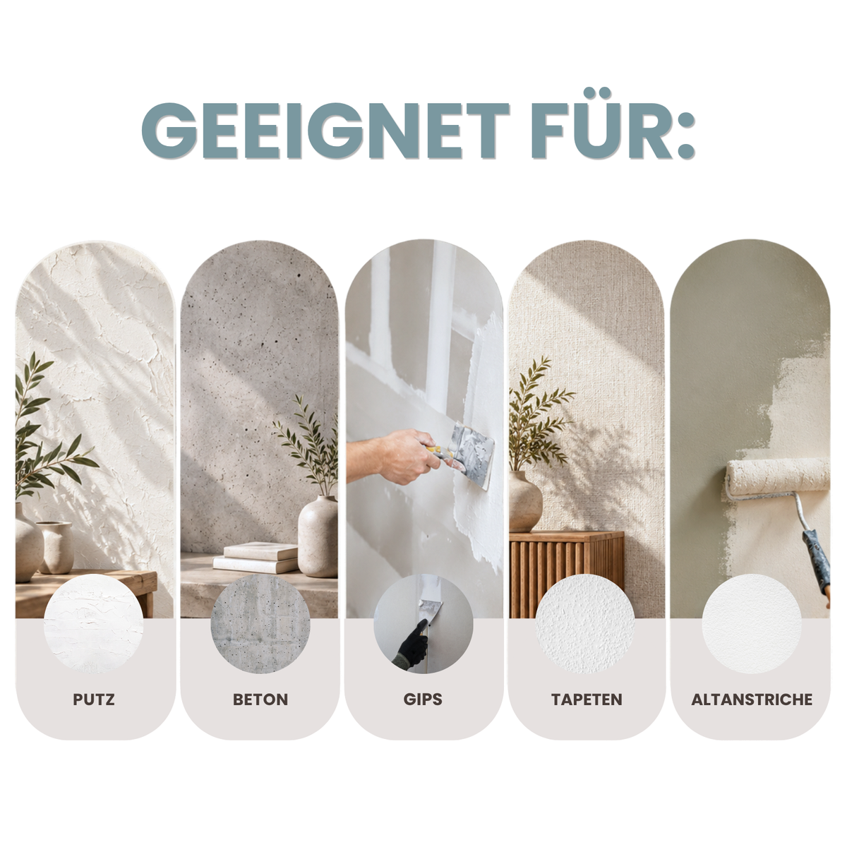 Premium Wandfarbe - Blaugrau Dark, Hochdeckend, Tropf- & Spritzgehemmt – Matt