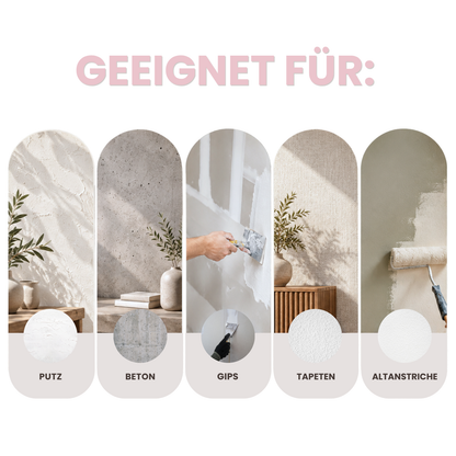 Premium Wandfarbe - Rosa, Hochdeckend, Tropf- & Spritzgehemmt – Matt