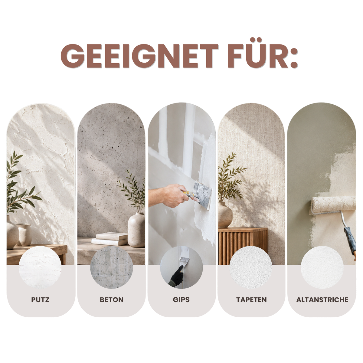 Premium Wandfarbe - Blush Medium, Hochdeckend, Tropf- & Spritzgehemmt – Matt
