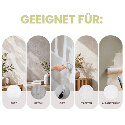 Premium Wandfarbe - Golden Green, Hochdeckend, Tropf- & Spritzgehemmt – Matt