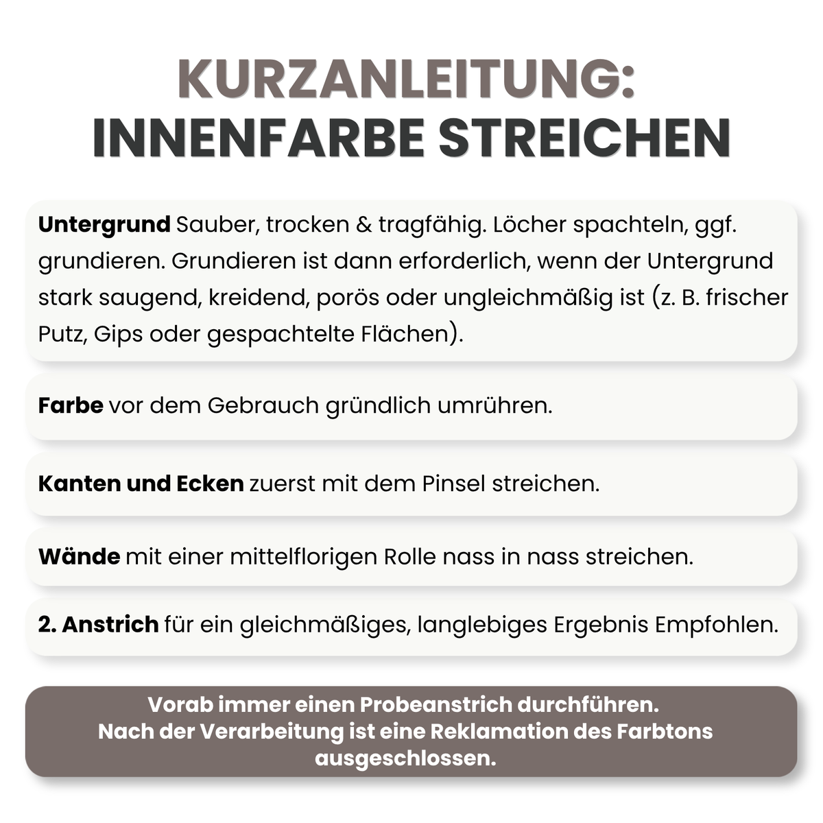 Premium Wandfarbe - Berge, Hochdeckend, Tropf- & Spritzgehemmt – Matt