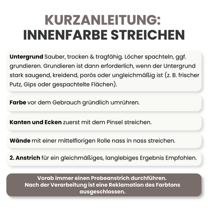 Premium Wandfarbe - Berge, Hochdeckend, Tropf- & Spritzgehemmt – Matt