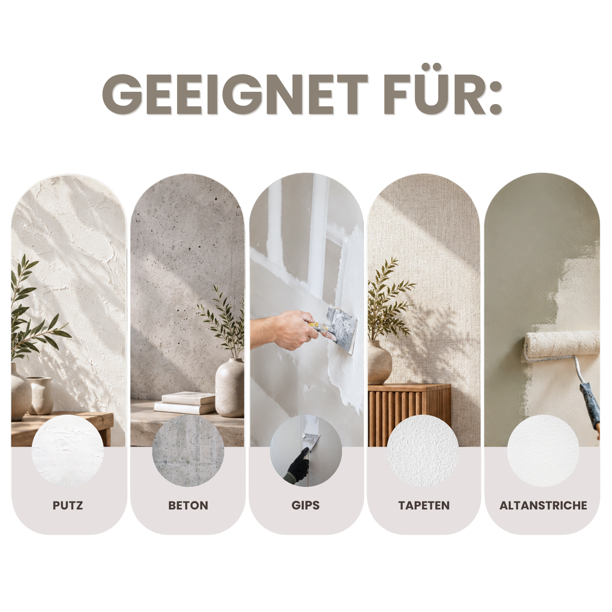 Premium Wandfarbe - Kakao, Hochdeckend, Tropf- & Spritzgehemmt – Matt