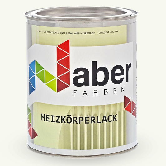 1 L Heizkörperlack, Heizungslack, Heizungsfarbe, RAL 9010 Reinweiß - SEIDENMATT