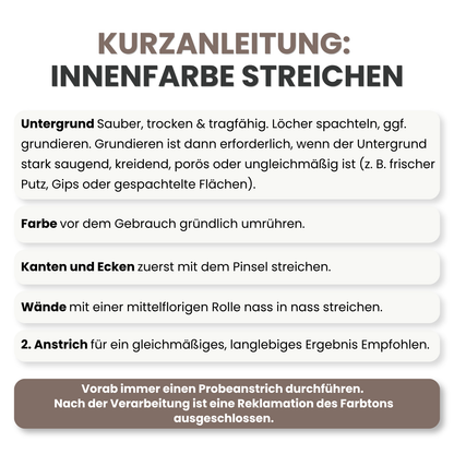 Premium Wandfarbe - Truffle, Hochdeckend, Tropf- & Spritzgehemmt – Matt
