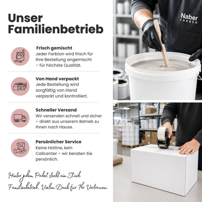 Premium Wandfarbe - Rose, Hochdeckend, Tropf- & Spritzgehemmt – Matt