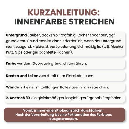 Premium Wandfarbe - Blush Dark, Hochdeckend, Tropf- & Spritzgehemmt – Matt