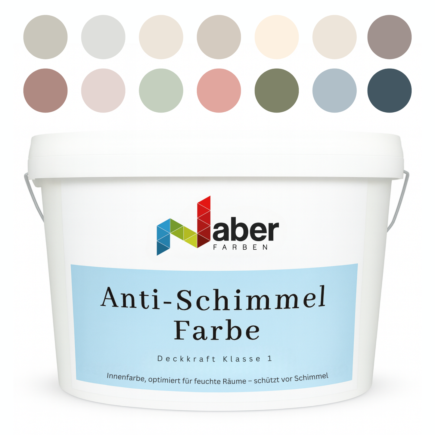 Antischimmelfarbe, Wandfarbe, Farbwahl - MATT