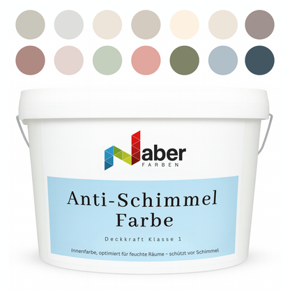 Antischimmelfarbe, Wandfarbe, Farbwahl - MATT