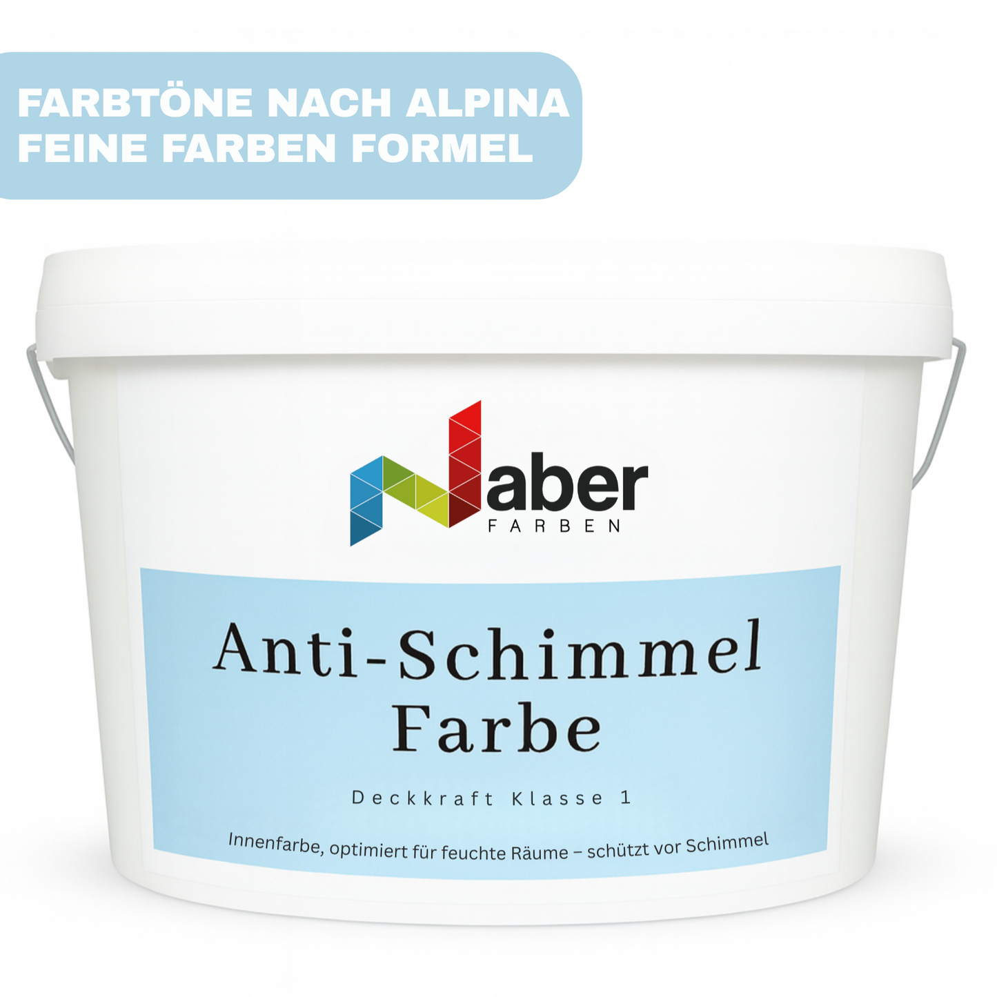 Antischimmelfarbe, Feuchtraumfarbe, Feine Farben, Farbwahl - MATT