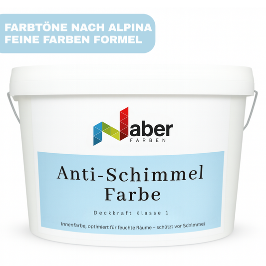 Antischimmelfarbe, Feuchtraumfarbe, Feine Farben, Farbwahl - MATT