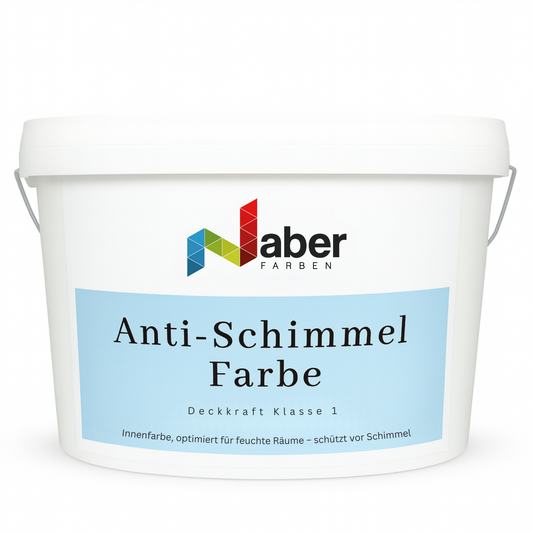 Antischimmelfarbe, Feuchtraumfarbe, WEISS - MATT