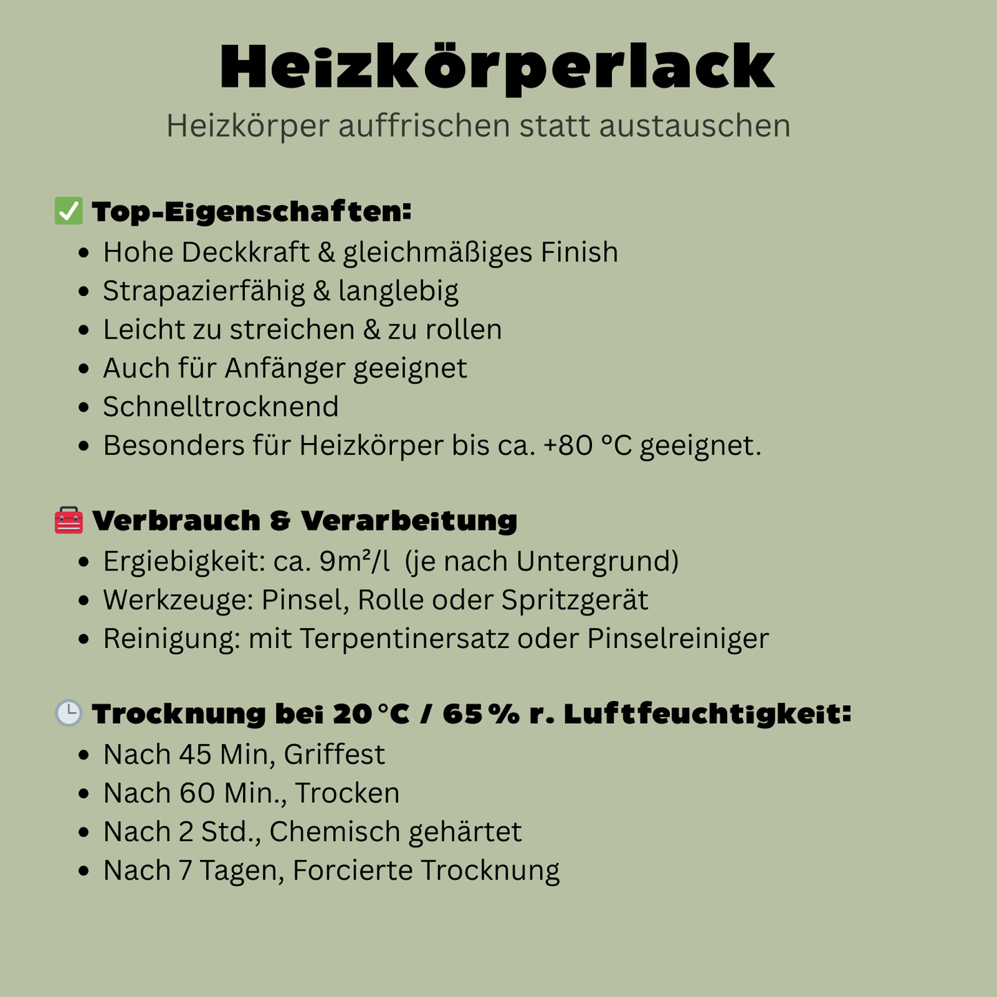 2,5 L Heizkörperlack, Heizungslack, RAL Farbwahl - SEIDENMATT