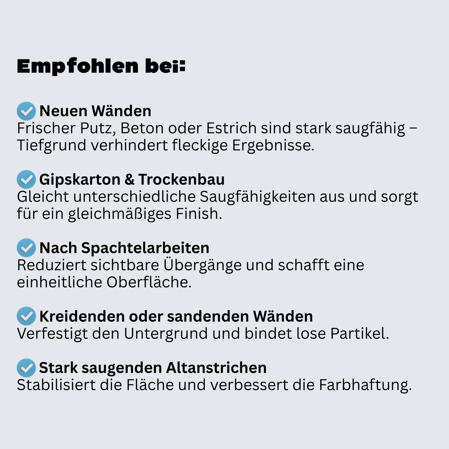 3 L Tiefengrund, Tiefgrund 1:4, Wässrige Acrylat-Dispersions Universalgrundierung