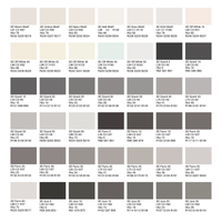 Acryl Fassadenfarbe, Hausfarbe, Außenfarbe, nach Caparol 3D-System Plus Farbkarte - Matt