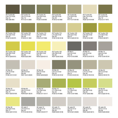 Wetterschutzfarbe, Holzfarbe, Holzschutzfarbe, Deckend, Caparol 3D-System Plus Farbkarte - Matt