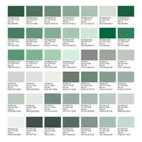 Acryl Fassadenfarbe, Hausfarbe, Außenfarbe, nach Caparol 3D-System Plus Farbkarte - Matt