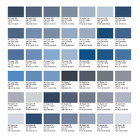Acryl Fassadenfarbe, Hausfarbe, Außenfarbe, nach Caparol 3D-System Plus Farbkarte - Matt