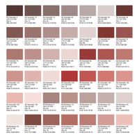 Acryl Fassadenfarbe, Hausfarbe, Außenfarbe, nach Caparol 3D-System Plus Farbkarte - Matt