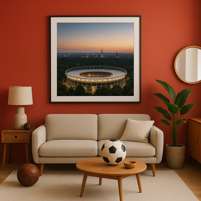 Innenfarbe, Wandfarbe, Adlerrot, Fanfarbe - Matt